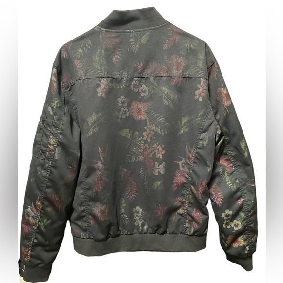 Fried Denim NYC Jacket Floral Bomber. XL - Picture 2 of 5